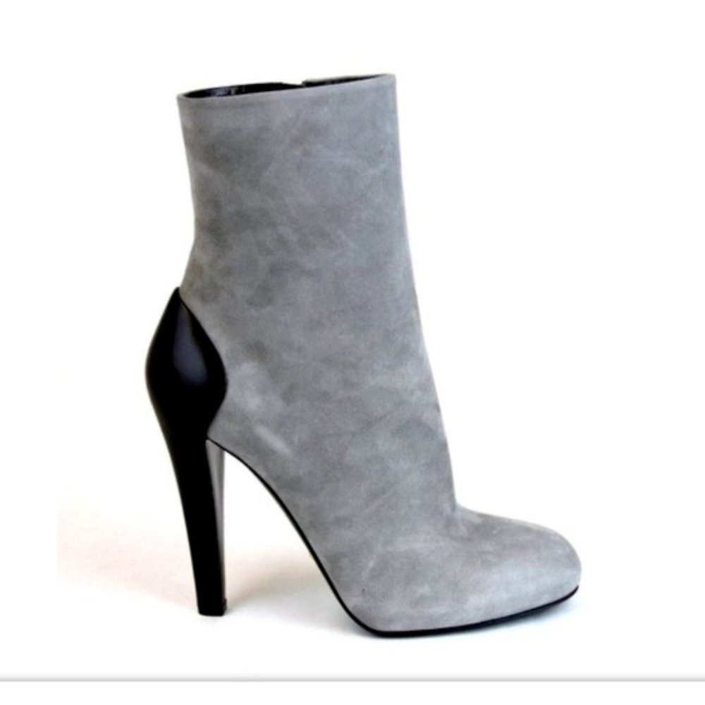 Gucci Suede Mid-Calf Boots